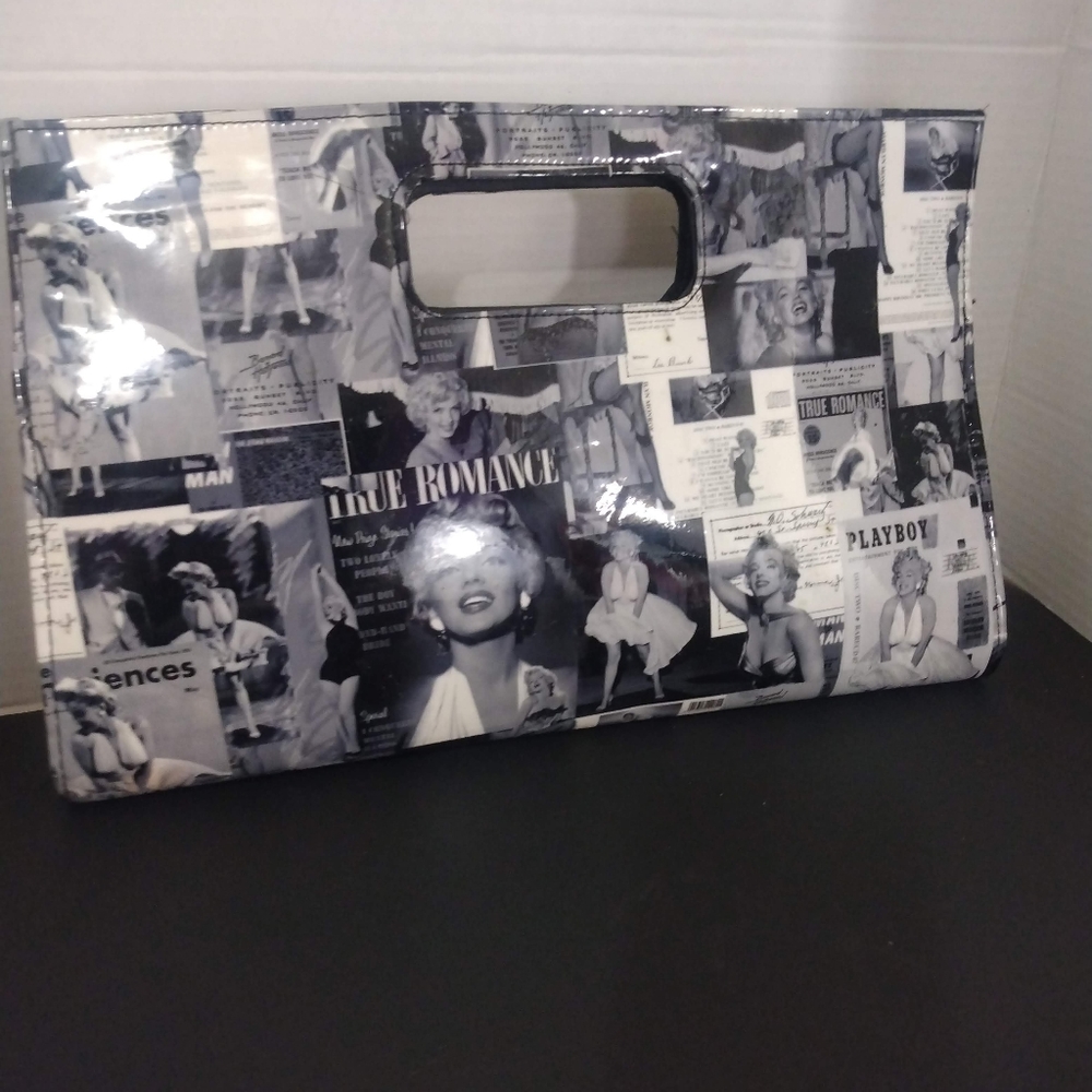 Marily Monroe Picture Collage Clutch Purse